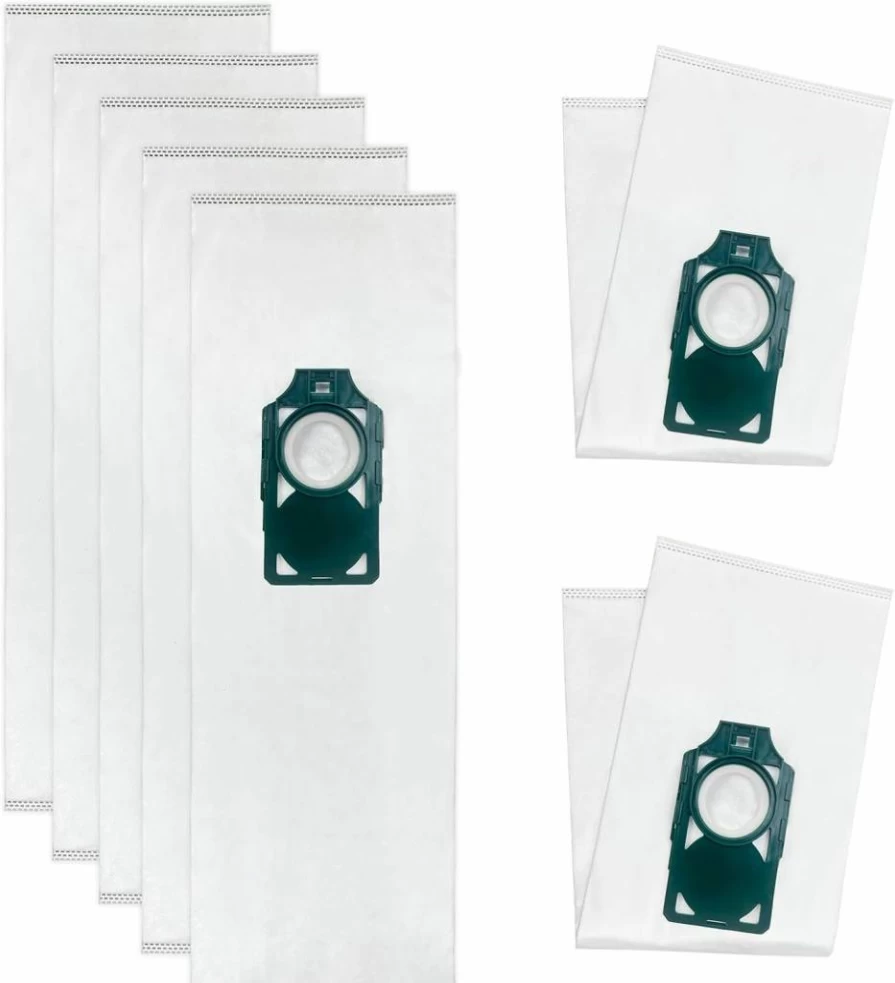 7 Pack Kerneed HEPA Replacement Vacuum Bags RLH-6 for Riccar Supralite R10S R10D R10O R10S & Simplicity Freedom S10P S10S Upright Vacuums - Compatible with Part RLH6 SLH6