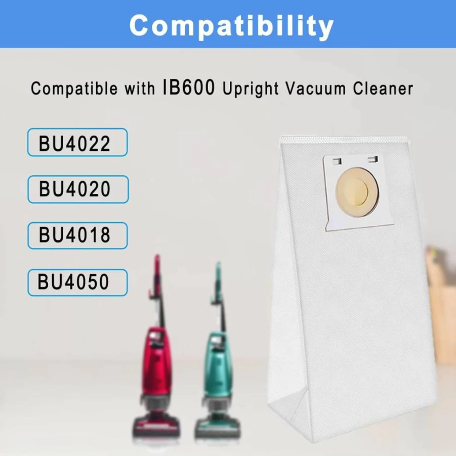 10 Pack Rjnlsc HEPA Replacement Vacuum Bags for Kenmore Intuition BU4022 BU4050 BU4020 BU4018 BU3040 Upright Vacuum Cleaners