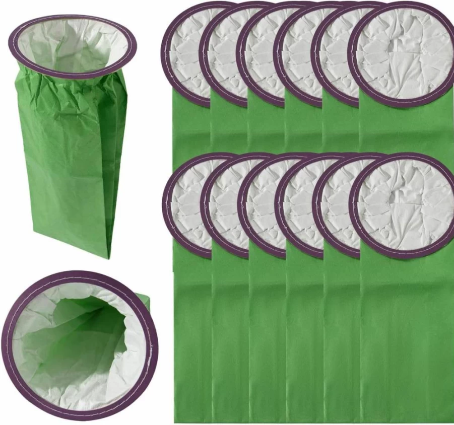 CF Clean Fairy 15-Pack 6Qt Vacuum Bags Replacement for Proteam Aviation Vac QuietPro BP & Super QuarterVac Models, Micro Filter Bags 15.35" x 5.24" (Compatible with Part #100431)